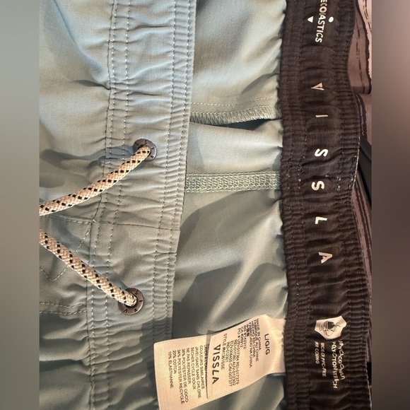 Vissla Solid Sets Stretch Swim Trunks Stone Blue Size Large. From The Buckle. - Picture 6 of 7